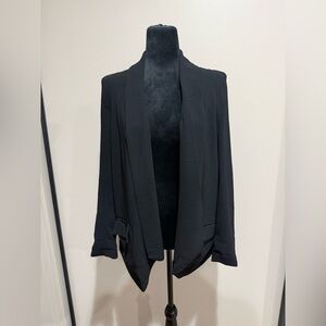 Anthropology Cartonnier Black Blazer